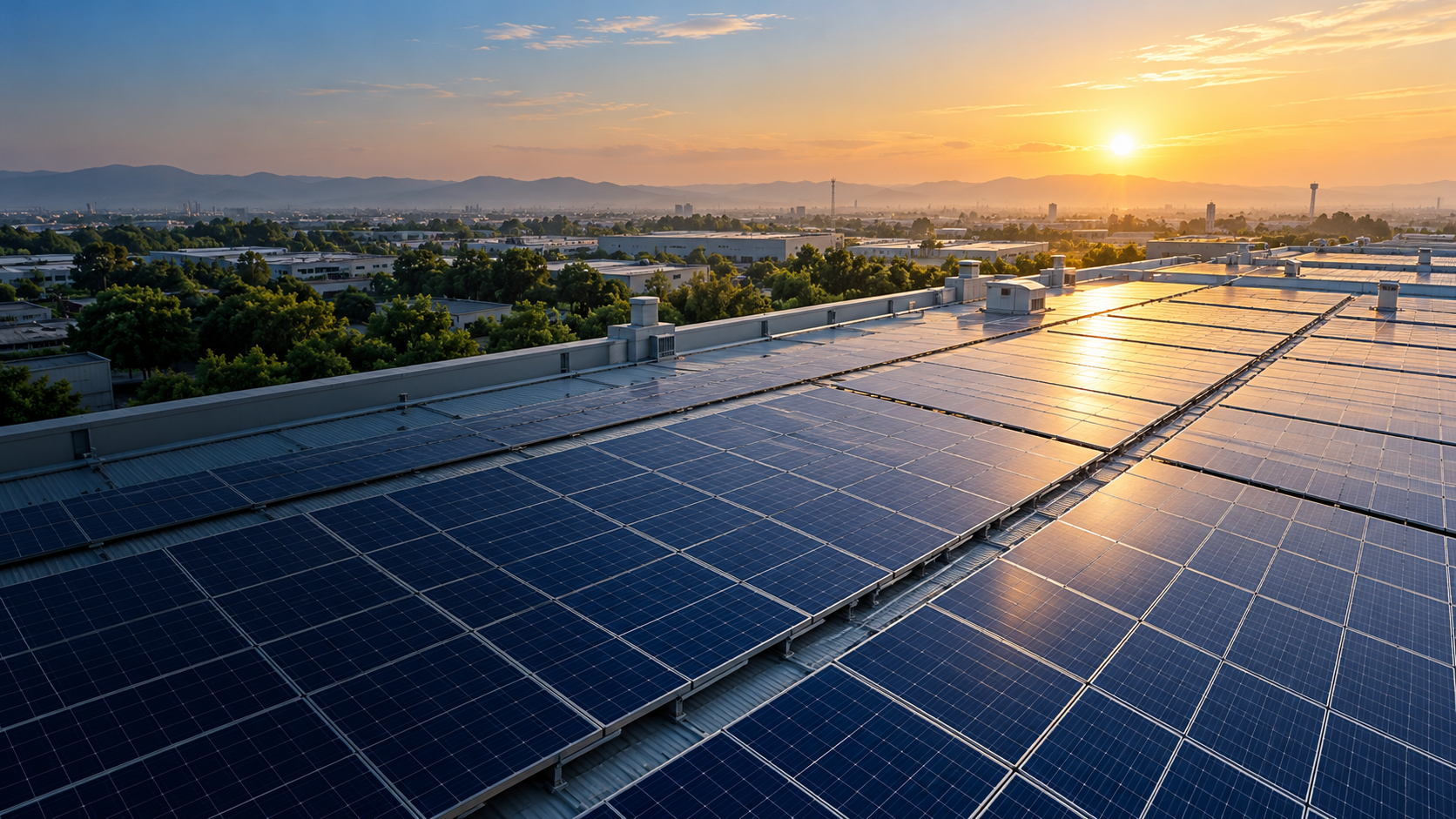 Solar energy installation