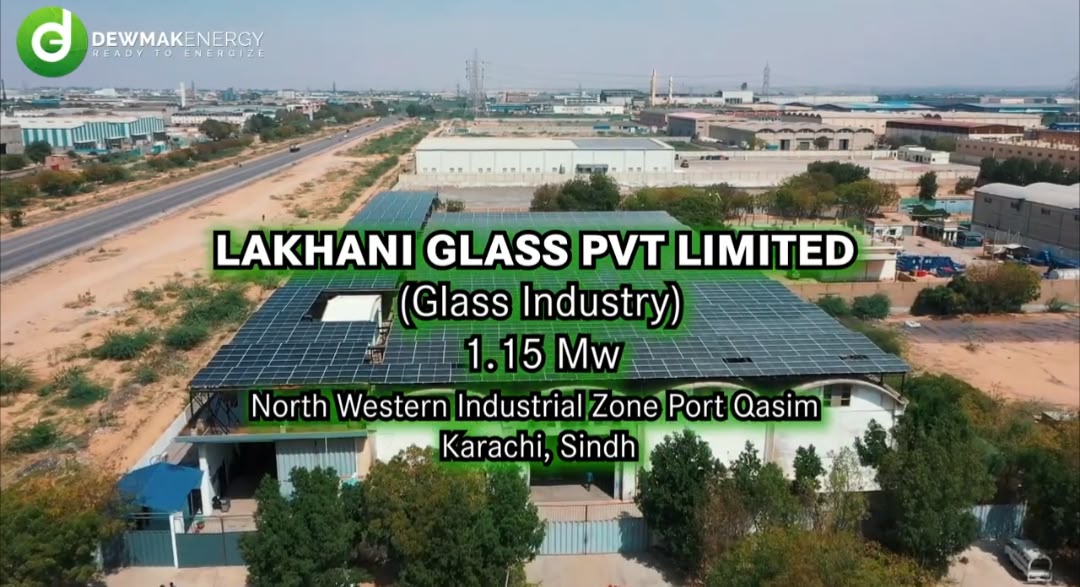 Lakhani Glass solar project